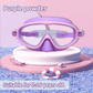 ⏳SUMMER GIFT – ONLY £9.99!!🥽1 Bestselling🏊‍♀️HD children's large frame waterproof and anti-fog swimming goggles