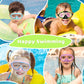 ⏳SUMMER GIFT – ONLY £9.99!!🥽1 Bestselling🏊‍♀️HD children's large frame waterproof and anti-fog swimming goggles