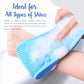 🛁Bathroom Skincare Hot Sale 50% OFF: Only £6.99!! 💥🫧HydratBath Silicone Body Cleansing Brush🧴Double-Sided Long Back Scrubber Food-Grade Silicone Exfoliating Shower Belt For Deep Skin Clean UK🇬🇧