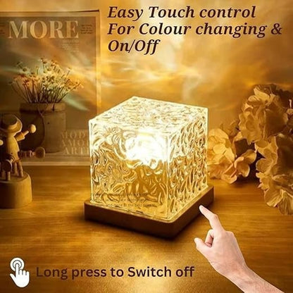 🎉Last Day Sale 49% OFF💡Keyora Aurora Dreamscape Projector,Rotating Flame Water Ripple Lamp for Shower, Bathroom, Bedroom Decor💥