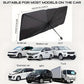 ☀️LAST DAY SALE – ONLY ￡11.99!!🔥Upgraded Car Windshield Sun Shade Umbrella🚗Foldable Heat Insulation Front Window Sun Visor