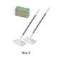 ⏳Time-Limited Special Price: ￡9.99!!⏰Extendable Telescopic Disposable Flat Clip Mop, 360° Swivel Lightweight Floor Mop
