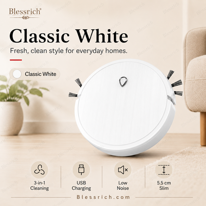 ⏰LIMITED TIME PRICE: ONLY ￡12.99!!!🔥3-in-1 Robot Cleaner with Sweeping, Strong Suction & Mopping