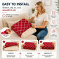 🌀LAST DAY HOT SALE 60% OFF⚡50K+ SOLD🛋️Botanical Patio Sofa Cushion Cover – Stretch, Water-Resistant ✨