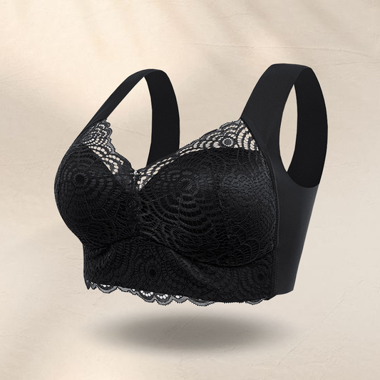 ⏳LAST WEEK SALE -ONLY £8.99!🖤💐Ultimate Lift Stretch Full Shape Seamless Lace Bra