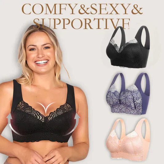 📢📢Buy 1 Get 1 Free -60% OFF⚡50K+ SOLD💕⏰ 👙Comfortable & Supportive Push-Up Bra✨Soft Padded Lift Bra Daily Underwear For Women