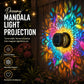 💥Last Day :  Only £7.99!!💥🌞💡Solar Mandala Wall Light Outdoor Garden Fence Projector Lamp Patio Ambient Decor