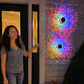 💥Last Day :  Only £7.99!!💥🌞💡Solar Mandala Wall Light Outdoor Garden Fence Projector Lamp Patio Ambient Decor