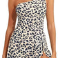 💗👙LAST DAY SALE 60% OFF: ONLY £13.99!!⚡50K+ SOLD💕🏖️Women's One Piece Swim Dress One Shoulder Swimsuit With Skirt🩱