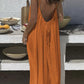 🧡Summer Hot Sale 50% OFF!!⚡Chic Backless Spaghetti Strap Dress for Women 🌴🤍 | Soft Fabric Multiple Sizes & Colors