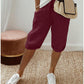 👖⏳LAST DAY SPECIAL PRICE ￡11.99‼️WITH FREE GIFT!!🎁Women's Casual Cotton Linen Capris✨Elastic High Waist Loose Cropped Trousers Breathable Lightweight Pants For Daily Holiday
