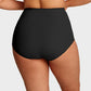 ⚡Last Day Buy 1 Get 3 Packs: Only ￡11.99!!🌸Plus-Size High-Waist Cross Tummy Control Panties✨Soft Stretch Full Coverage Shaping Underwear