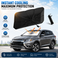 🌞LAST DAY SALE – ONLY ￡9.99!!🔥🚗 Foldable Car Window Sunshade – Blocks UV rays and heat – Protects the dashboard and interior 🛡️