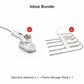🥳2026 HOT SALE💞50K+ SOLD!💥🧺💨 50% OFF! Steam Iron & Steamer 2-in-1 – Kills 99.99% mites & bacteria. 5s preheat, 150ml tank. Ceramic plate, even heat. Safe for silk to cotton. Your fabric care essential. 🛡️🌿 5