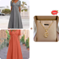 🌴☀️Summer Hot Sale 50% OFF👗💃Women’s V-Neck Short Sleeve Long Dresses✨Soft Flowy Maxi Sundress For Beach Holiday Date Daily Casual🇬🇧