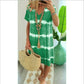💥🌈2026 Summer Hot Sale 50% OFF: Only ￡14.99‼️ 👗Tie-Dye Striped Short Sleeve T-Shirt Dress✨Soft Flowy Loose Mini Dress Casual Holiday Sundress For Women