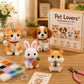 🏆Limited Time Sale 49% OFF：Only￡10.99!!🧵✨Petite 3D Beaded Animal Craft Kit🐾DIY Handmade Bead Art Toy Gift For Kids