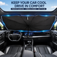 🌞LAST DAY SALE – ONLY ￡9.99!!🔥🚗 Foldable Car Window Sunshade – Blocks UV rays and heat – Protects the dashboard and interior 🛡️