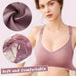⏳LAST DAY SPECIAL PRICE ￡7.99⚡50K+ SOLD🦋Butterfly Embroidery Wirefree Bra – Wire-Free Lift & All-Day Support ✨