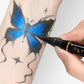 ⏰🌈LIMITED SALE 70% OFF: Only £7.99!!🎨Perfect For Unique Body Art🔥Temporary Tattoo Markers for Skin