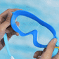 ⏳SUMMER GIFT – ONLY £9.99!!🥽1 Bestselling🏊‍♀️HD children's large frame waterproof and anti-fog swimming goggles