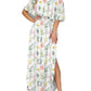 🏖️2026 Summer Hot Sale– Only ￡13.99!!🔥💃Women's Off-Shoulder Ruffled Side-Slit Maxi Dress with Pockets
