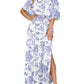 🏖️2026 Summer Hot Sale– Only ￡13.99!!🔥💃Women's Off-Shoulder Ruffled Side-Slit Maxi Dress with Pockets