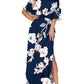 🏖️2026 Summer Hot Sale– Only ￡13.99!!🔥💃Women's Off-Shoulder Ruffled Side-Slit Maxi Dress with Pockets