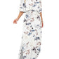 🏖️2026 Summer Hot Sale– Only ￡13.99!!🔥💃Women's Off-Shoulder Ruffled Side-Slit Maxi Dress with Pockets