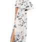 🏖️2026 Summer Hot Sale– Only ￡13.99!!🔥💃Women's Off-Shoulder Ruffled Side-Slit Maxi Dress with Pockets