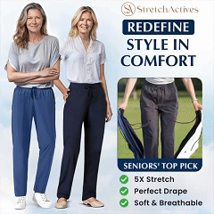 ⏰Black Friday Mega Deal – 70% off!💖Women's Ultra Soft Stretch Perfect Drape Casual Pants👖🎁
