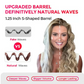 🥳2026 HOT SALE🥳💞50K+ SOLD! 🌸👱‍♀️French Wave Curling Iron, Fast Heating Adjustable Temperature, 1.6m Extension Cord, Suitable for Any Hairstyle Hair Type
