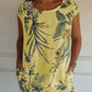 🍃LAST DAY SPECIAL PRICE ￡14.99⚡50K+ SOLD💕👗Casual Printed Dress with Pockets✨Soft Loose Midi Sundress With Side Pockets Beach Holiday Commute Outfit UK🇬🇧 | Free Smile Face Necklace Gift🎁