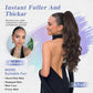 🥳LAST DAY SALE 60% OFF⚡50K+ SOLD💕✨ 50% OFF! Clip-on Wavy Ponytail Extension – Natural big waves, tangle‑free & heat‑resistant. Instant volume in seconds! 🎀