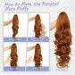 🥳LAST DAY SALE 60% OFF⚡50K+ SOLD💕✨ 50% OFF! Clip-on Wavy Ponytail Extension – Natural big waves, tangle‑free & heat‑resistant. Instant volume in seconds! 🎀