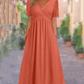 🌴☀️Summer Hot Sale 50% OFF👗💃Women’s V-Neck Short Sleeve Long Dresses✨Soft Flowy Maxi Sundress For Beach Holiday Date Daily Casual🇬🇧