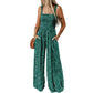 🏝️2026 HOT SALE 50% OFF🏖️Women’s Casual Print Sleeveless Loose Overalls Jumpsuits