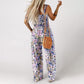 🏝️2026 HOT SALE 50% OFF🏖️Women’s Casual Print Sleeveless Loose Overalls Jumpsuits