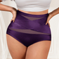 ⚡Last Day Buy 1 Get 3 Packs: Only ￡11.99!!🌸Plus-Size High-Waist Cross Tummy Control Panties✨Soft Stretch Full Coverage Shaping Underwear