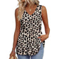 💥🌞Summer Women Outfit Hot Sale :Only ￡10.99‼️👗Women's Print Flowy Sleeveless V Neck Peplum Tank Tops✨Loose Waist Ruffle Hem Camisole Daily Holiday Top