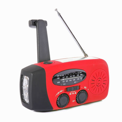 🔥2026 New Arrivals: 60% Off for Limited Time!🔥Multifunctional Portable Solar Emergency Radio – Power Bank, Hand Crank & Weather Alert for Outdoor & Crisis Preparedness