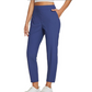 🌞👖2026 SUMMER HOT SALE £13.99!!💥50K+ SOLD🌞Women’s Fitted High-Waisted Zip-Pocket Trousers - 👖Lightweight, Breathable, Soft 26\"/27\" Ankle Pants with Zipper Pockets