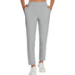 🌞👖2026 SUMMER HOT SALE £13.99!!💥50K+ SOLD🌞Women’s Fitted High-Waisted Zip-Pocket Trousers - 👖Lightweight, Breathable, Soft 26\"/27\" Ankle Pants with Zipper Pockets