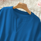 🔥SUMMER HOT SALE £11.99!!💥50K+ SOLD‼️👕Fashion Loose Solid Color Short Sleeve Top☁️Soft Breathable Basic Tee All-Match Casual Blouse For Commute Holiday UK🇬🇧