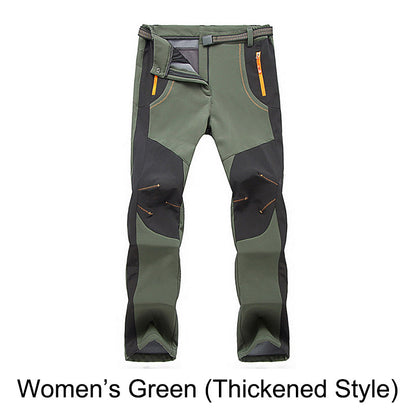 🔥LAST DAY 50% OFF🎉 Suitable for men & women 👷‍♂️👷‍♀️Windproof Waterproof Warm Elastic Waist Hiking trousers