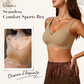 🏖️Buy 1 Get 1 Free Price: Only £12.99!!💥💐Thin Seamless Wireless Sports Bra👙Minimise Bust Firm Support For Large Sizes -❤️‍🔥Buy More Save More!