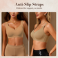 🏖️Buy 1 Get 1 Free Price: Only £12.99!!💥💐Thin Seamless Wireless Sports Bra👙Minimise Bust Firm Support For Large Sizes -❤️‍🔥Buy More Save More!