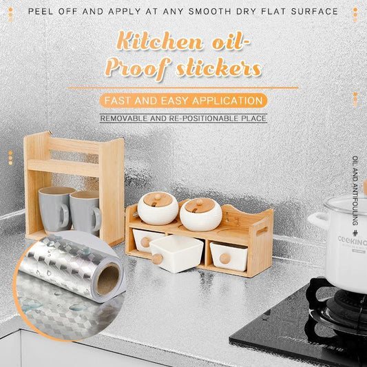 🖤 Black Friday Deal: Just £7.99! 🔥Kitchen Peel and Stick Wallpaper Backsplash Waterproof Kitchen Stickers
