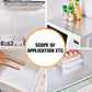 🖤 Black Friday Deal: Just £7.99! 🔥Kitchen Peel and Stick Wallpaper Backsplash Waterproof Kitchen Stickers