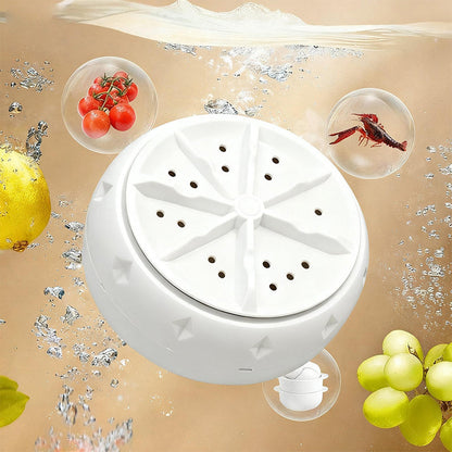 ⏰LAST DAY SALE: Only £10.99🔥💥 Effortless Vortex Fruit🍅 & Vegetable🥦 Washer – Removes Pesticides, BPA-Free & Easy-Clean Design 💧